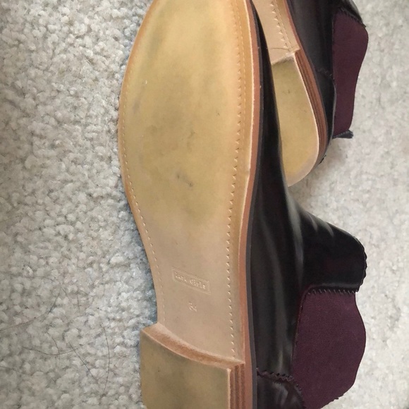 Zara short boots burgundy brown - Picture 2 of 3